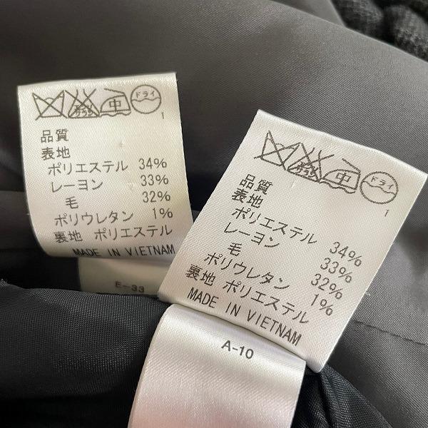 wnc J.プレス J.PRESS スカートスーツ グレー系 イタリア製生地 wnc J.プレス J.PRESS スカートスーツ グレー系 イタリア製生地