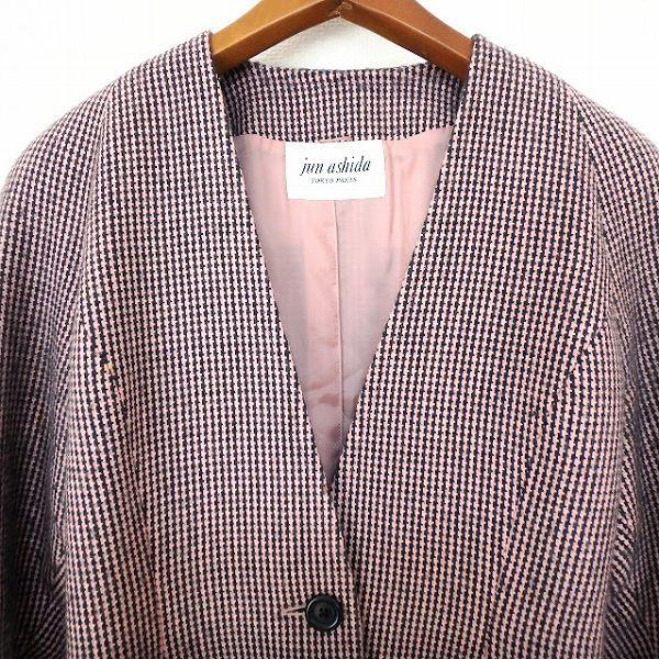 jun ashida ノーカラージャケット 多色ツイード jun ashida | ONLINE STORE jun ashida ノーカラージャケット 多色ツイード
