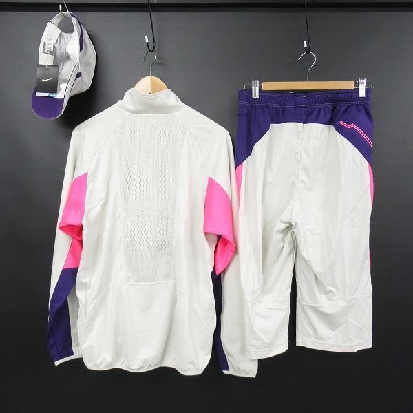 NIKE DRI-FIT セットアップ ハーフジップ半袖シャツ&パンツ&キャップ anc ナイキ NIKE セットアップ ジャージセット ハーフパンツ ベージュ