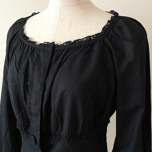 PINK HOUSE（ピンクハウス） #anc シャツ・ブラウス 黒 レース フリル