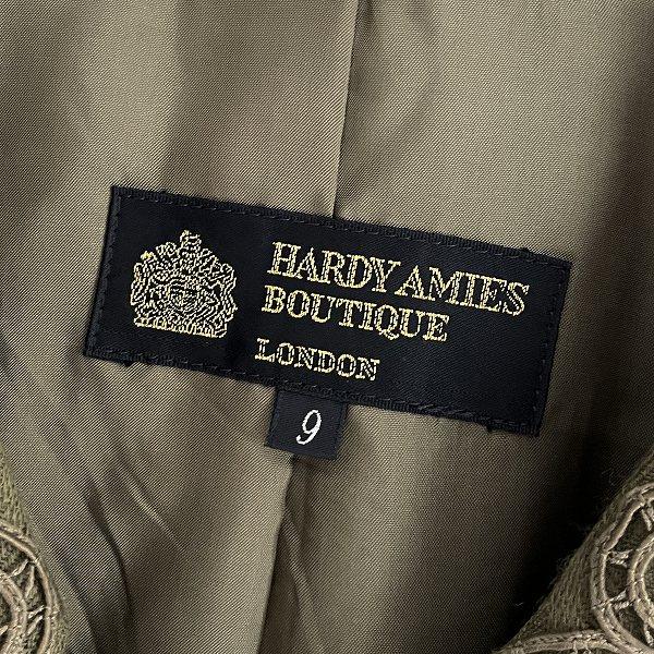 HARDY AMIES（ハーディエイミス） #anc ジャケット 9 カーキ ノー 