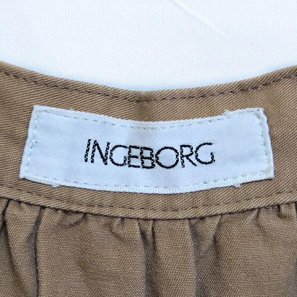 INGEBORG（インゲボルグ） #anc スカート 茶色 ティアードスカート