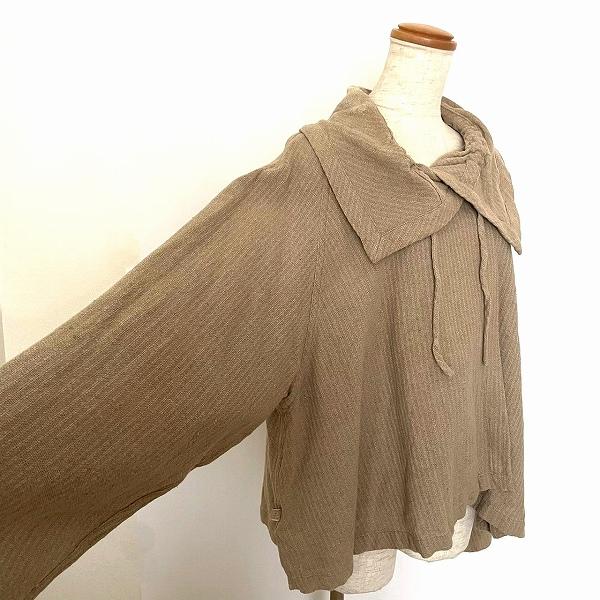 anc うさと USAATO ジャケット ベージュ ショート丈 レディース