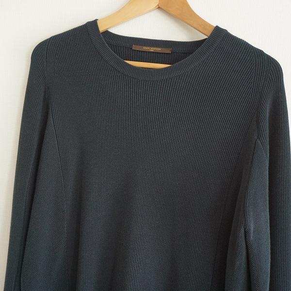 LOUIS VUITTON（ルイ・ヴィトン） #apc セーター S 紺 ニット 薄手 