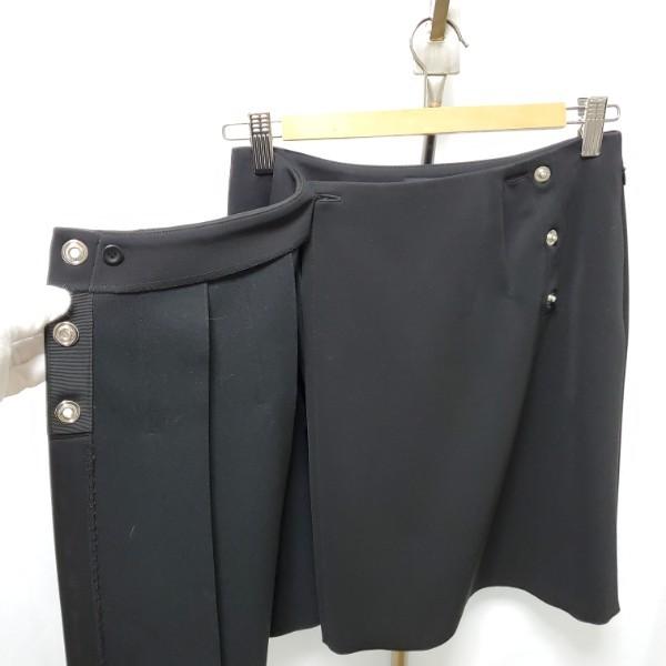 FOXEY NEW YORK #anc フォクシーニューヨーク スカート 40 黒 プリーツ