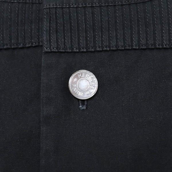 HERMES 黒 長袖チュニック HERMES（エルメス） #apc シャツ・ブラウス チュニック 43 黒 セリエ