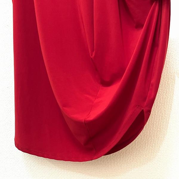 sxc イッセイミヤケ ISSEYMIYAKE ワンピース 2 赤 チュニック 半袖