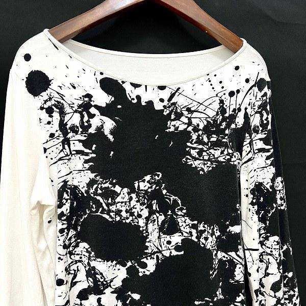 HERMES（エルメス） #apc HERMES Tシャツ SM 白 黒 カットソー 