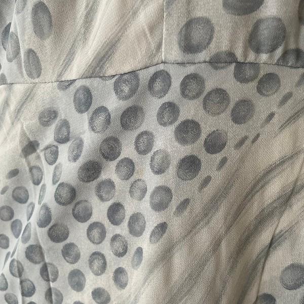 anc レリアン Leilian セットアップ 13+ グレー系 水玉 薄手 大きい 