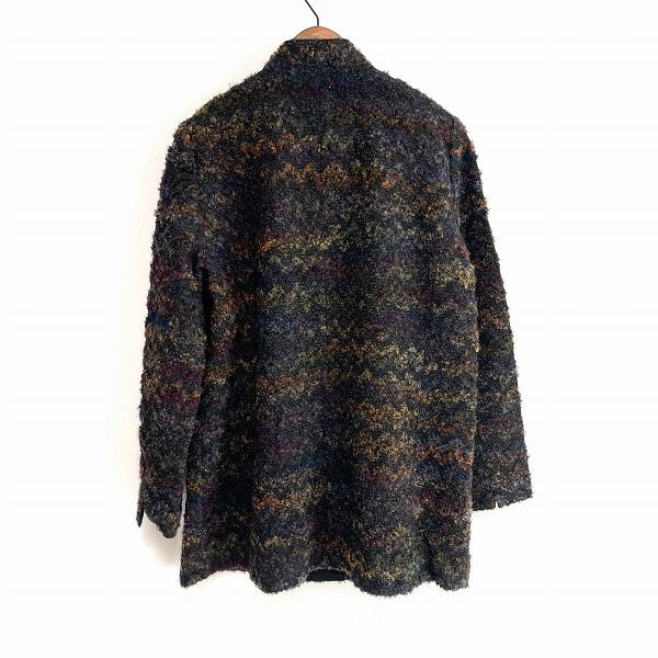 Leilian（レリアン） #wnc コート 15+ 黒系 マルチ スタンドカラー 