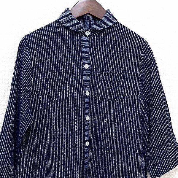 snc ギエモン 儀右エ門 オカモト商店 GIEMON チュニック 青系
