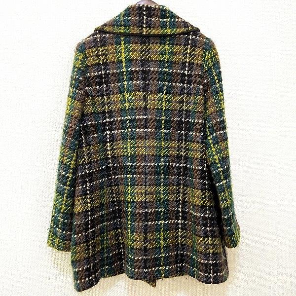 Leilian（レリアン） #wnc コート 9 マルチ チェック ツイード