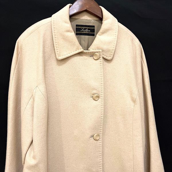 レリアンカシミア ロングコート ベージュ Leilian #wnc レリアン