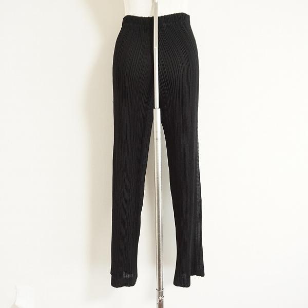 ISSEY MIYAKE #apc イッセイミヤケ ISSEYMIYAKE パンツ 黒 プリーツ  