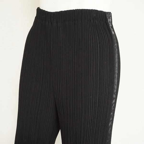 ISSEY MIYAKE #apc イッセイミヤケ ISSEYMIYAKE パンツ 黒 プリーツ  