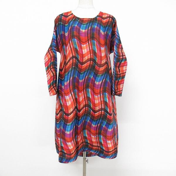PLEATS PLEASE（プリーツ プリーズ） #apc ワンピース 3 マルチカラー