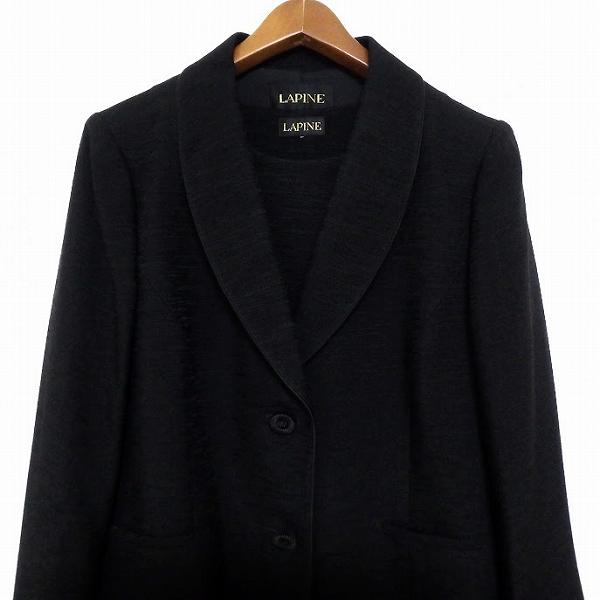 LAPINE #anc ラピーヌ セットアップ 17 黒 ツーピース ブラック 