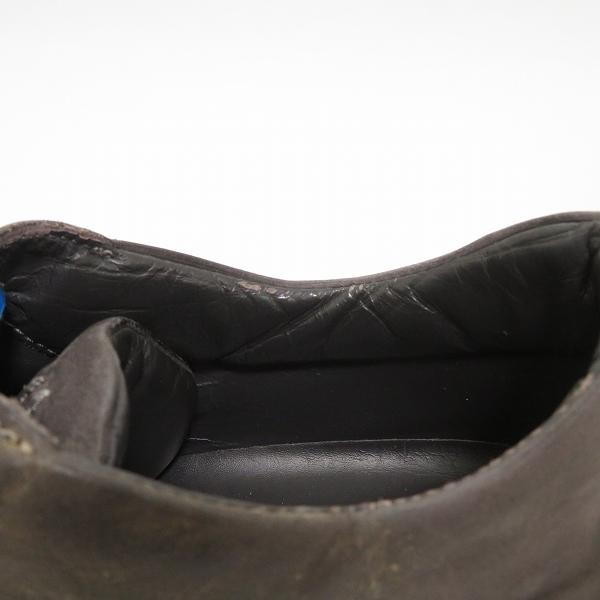 ans ダンヒル Dunhill スニーカー 42 1/2 グレー レザー レースアップ