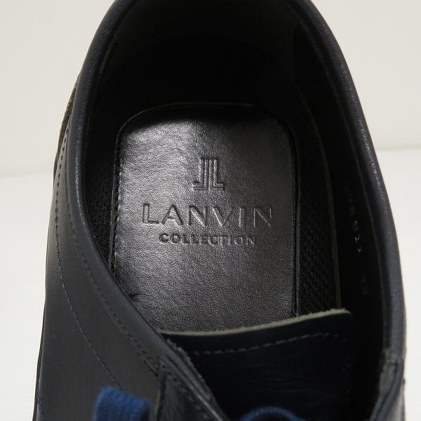ans ランバン コレクション LANVIN COLLECTION スニーカー 42 濃紺