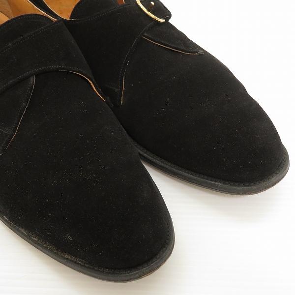 ans クラークス Clarks ビジネス レザーシューズ 9 1/2 黒 スエード
