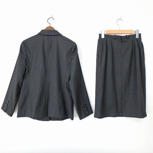 Leilian（レリアン） #axc スカートスーツ 9 グレー ツーピース