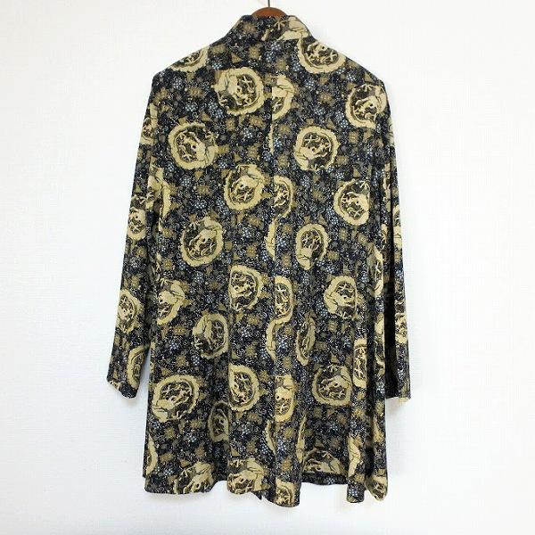 anc シセンドウ 詩仙堂 ジャケット 黒 辛子色 グレー