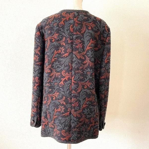 【新品】定価71,500円　レリアン　カーディガンジャケット　ライトグレー13＋ 新品】定価71,500円 レリアン カーディガンジャケット ライト