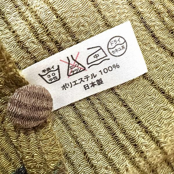 詩仙堂 シセンドウ　BY HITOSHI ちりめん　カットソー チュニック 詩仙堂 シセンドウ BY HITOSHI ちりめん カットソー チュニック