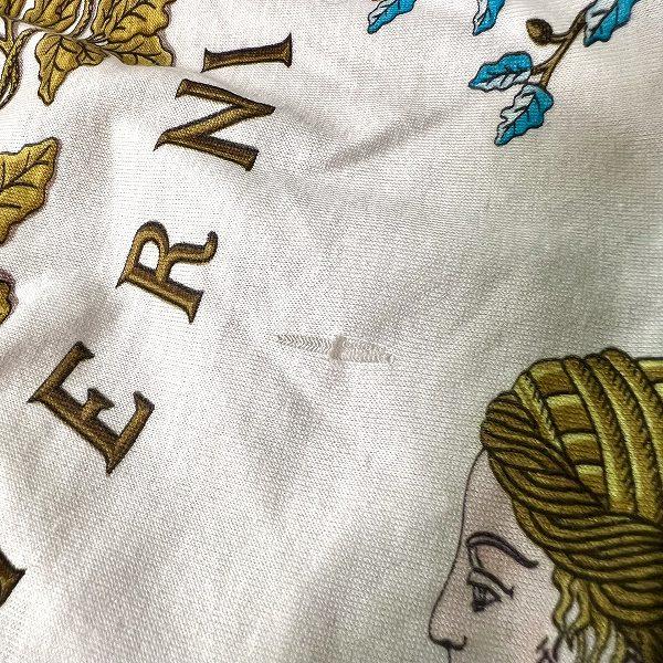 HERMES #spc エルメス Tシャツ XS 白系 マルチ ヴィンテージ 総柄