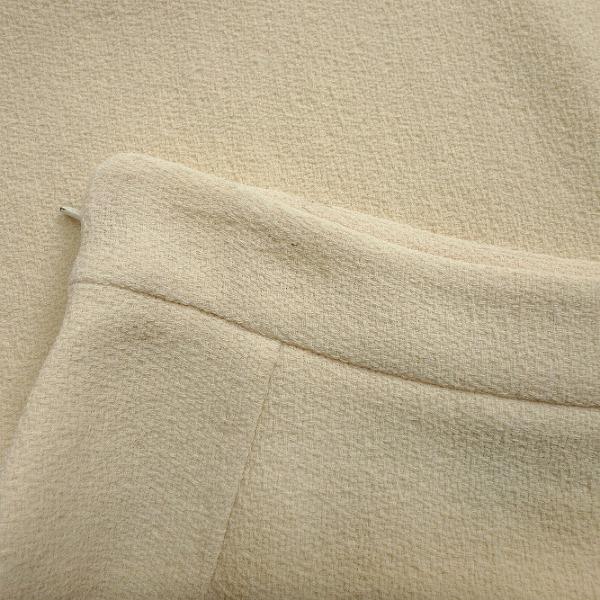 売切特価【新品タグ付き】GUCCI グッチ ニットスカート アイボリー XS GUCCI（グッチ） #anc スカート 40 アイボリー 紺 赤 シェリー サイド