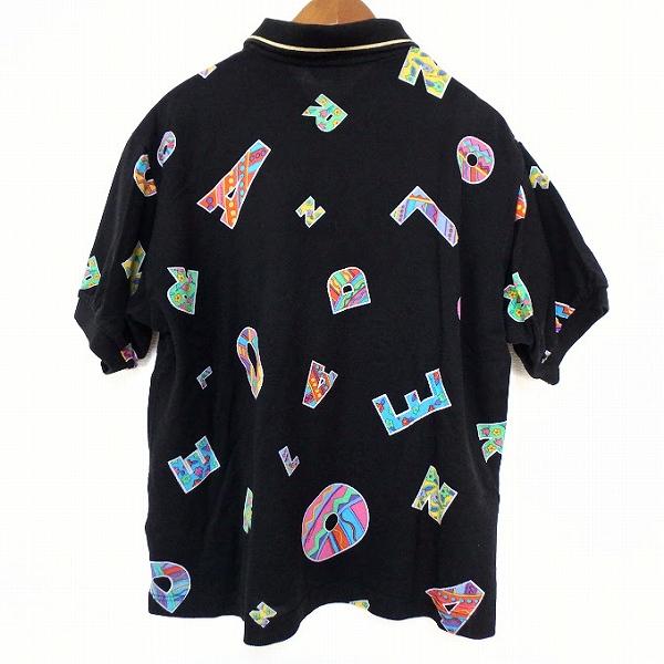 レオナールスポーツ半袖ポロシャツ snc レオナールスポーツ LEONARD SPORT ポロシャツ M 黒 マルチ