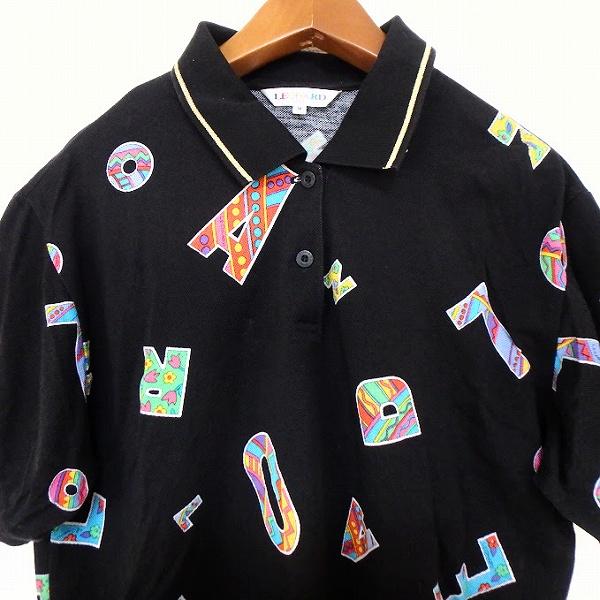 レオナールスポーツ半袖ポロシャツ snc レオナールスポーツ LEONARD SPORT ポロシャツ M 黒 マルチ