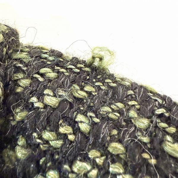 wnc ギャバジンKT Gabardine K.T コート 42 黒 カーキ ツイード 