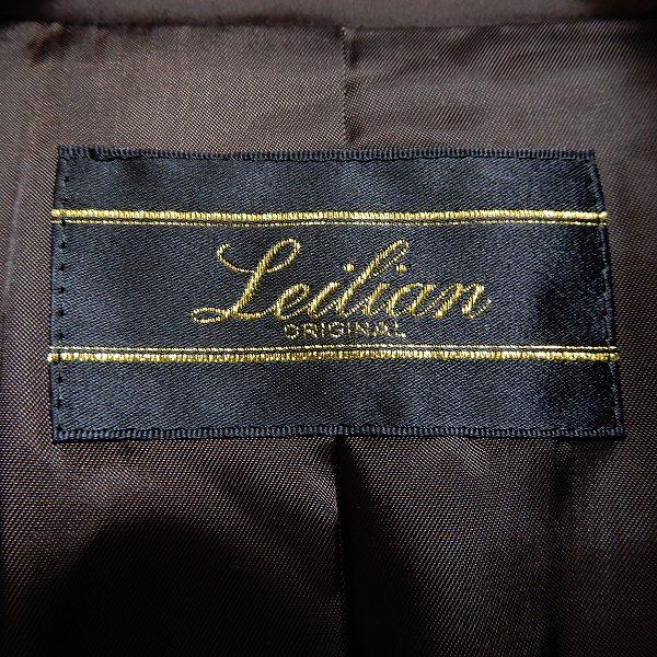 wnc レリアン Leilian コート 9 濃茶 中綿 キルティング レディース