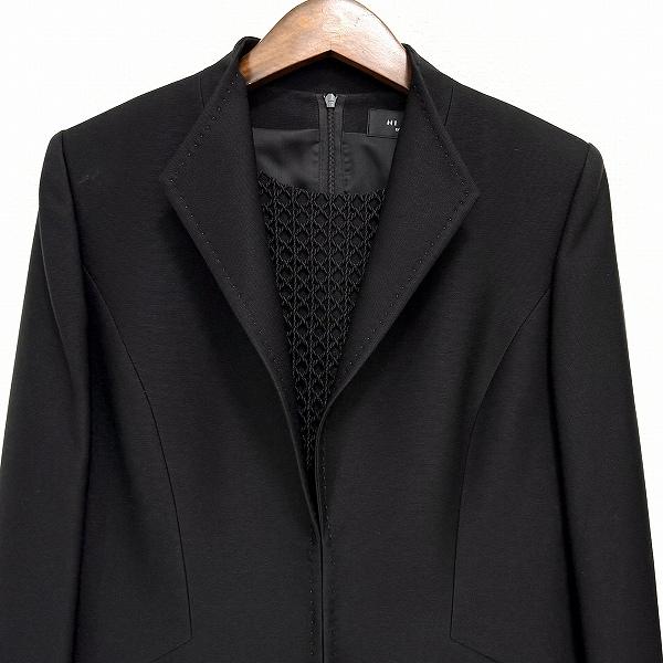 anc ジバンシィ GIVENCHY スカートスーツ 14 黒 スリーピース