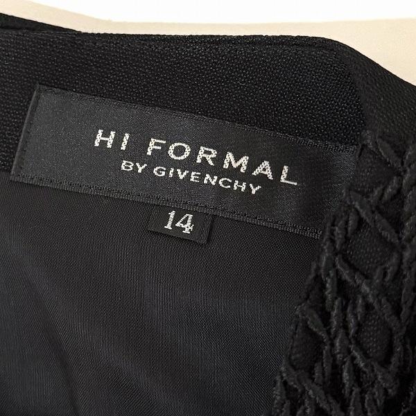 anc ジバンシィ GIVENCHY スカートスーツ 14 黒 スリーピース