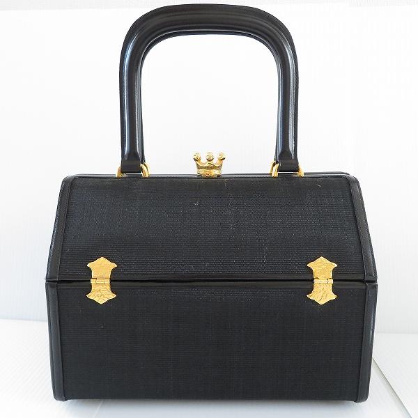 COMTESSE（コンテス） #anb ハンドバッグ クラウン金具 ホースヘア 