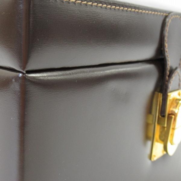 LOEWE（ロエベ） #anb ハンドバッグ ジュエリーボックス 茶 レザー 箱