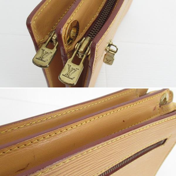 ルイヴィトン エピ クラッチ ポーチ 廃番 ヴィンテージ ベージュ ルイヴィトン クラッチバッグ エピ レザー ベージュ - メルカリ