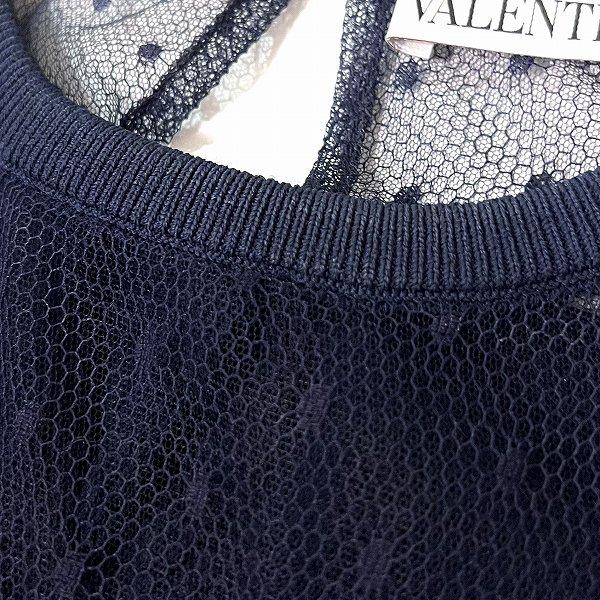 snc レッドヴァレンティノ REDVALENTINO ワンピース S 紺 ニット