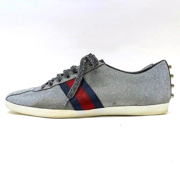 GUCCI（グッチ） #wns スニーカー シェリー 9 1/2 グレー系 ローカット