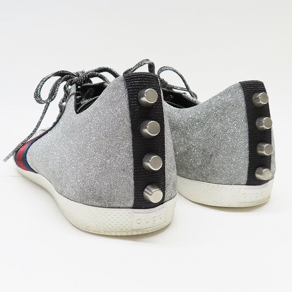 GUCCI（グッチ） #wns スニーカー シェリー 9 1/2 グレー系 ローカット