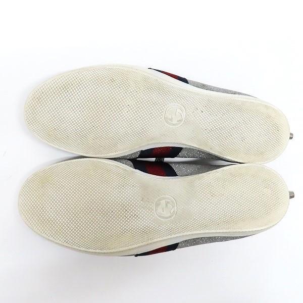 GUCCI（グッチ） #wns スニーカー シェリー 9 1/2 グレー系 ローカット