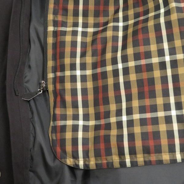 wnc ダックス DAKS コート 黒系 チェック ジップアップ ダウンライナー