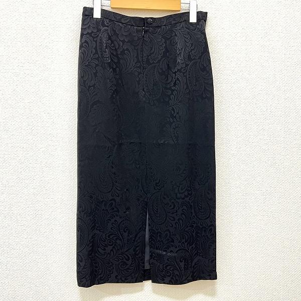 【新品タグ付き】伊太利屋 ロングスカート　11号 伊太利屋（Italiya） #anc イタリヤ スカート 11 黒 総柄 タイト