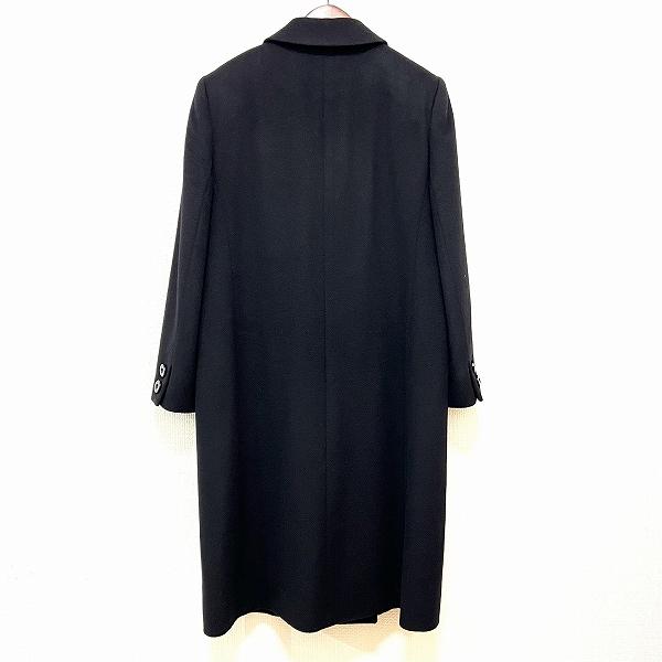 ★ Leilian★レリアン★M★こげ茶カシミヤロングコート★ミンク★美品★ ☆ Leilian☆レリアン☆M☆こげ茶カシミヤロングコート☆ミンク☆美品