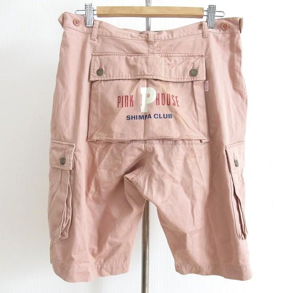 anc ピンクハウス PINKHOUSE ハーフパンツ カーゴパンツ L ピンク系