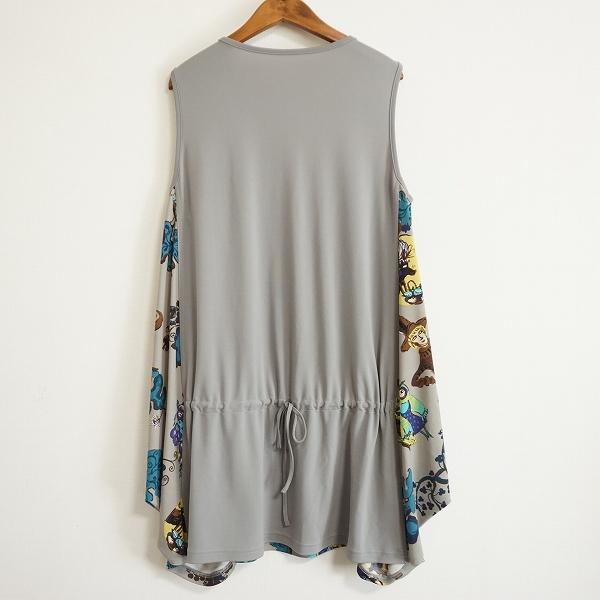 snc トクコ TOKUKO1erVOL 44840 チュニック 9 グレー 青系 茶  