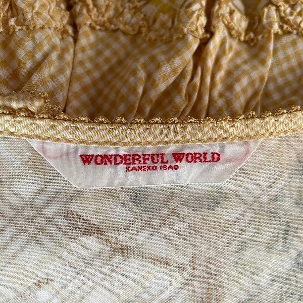 snc ワンダフルワールド カネコイサオ WONDERFUL WORLD KANEKO ISAO