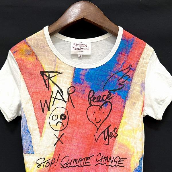 snc ヴィヴィアンウエストウッド VivienneWestwood Tシャツ S 白 
